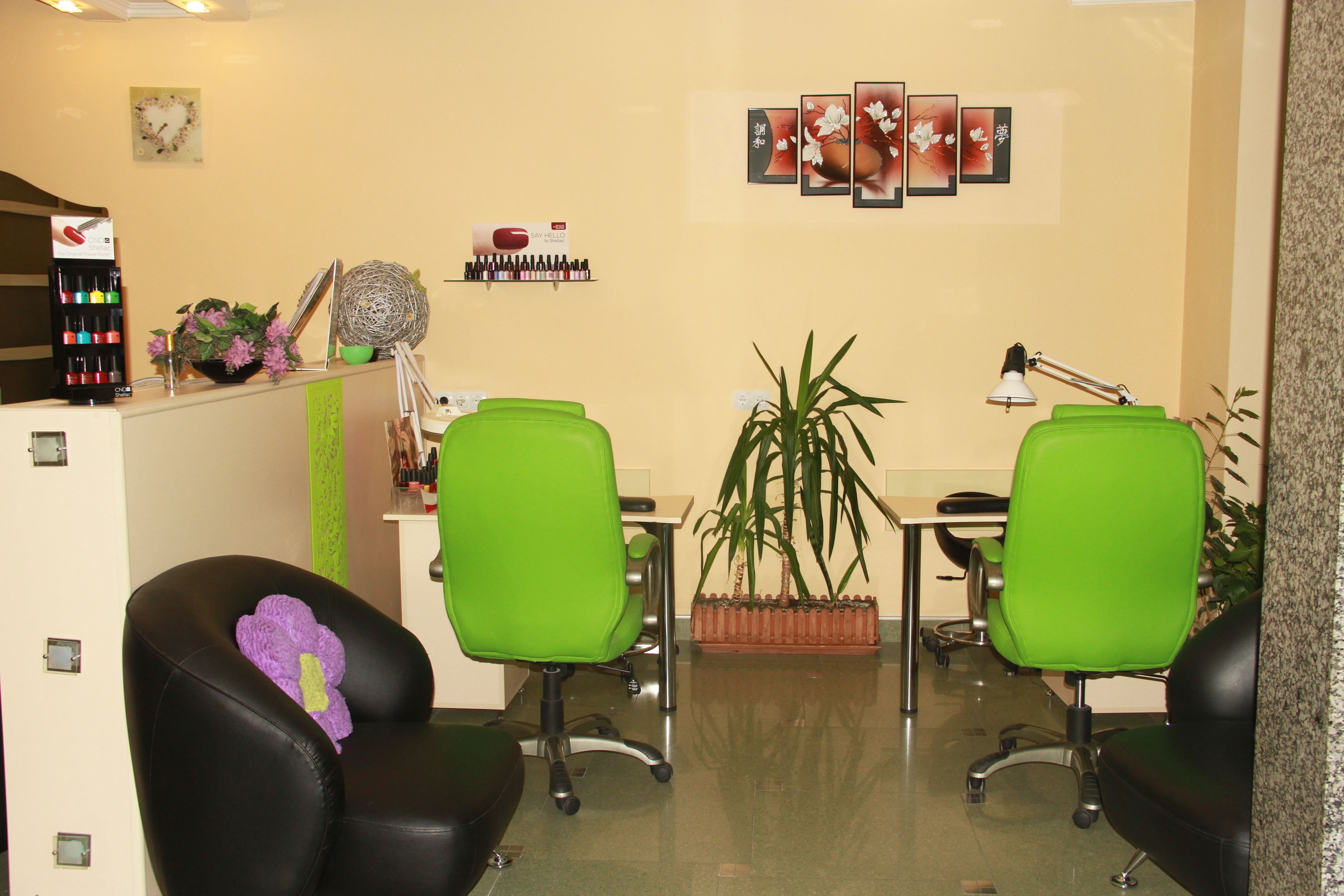 manicures and pedicures