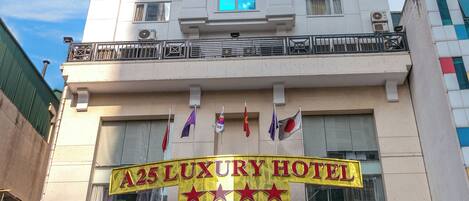 Façade de l’hébergement