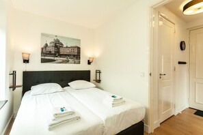 Comfort appartement, 1 slaapkamer | Een strijkplank/strijkijzer, gratis babybedden, gratis wifi, beddengoed