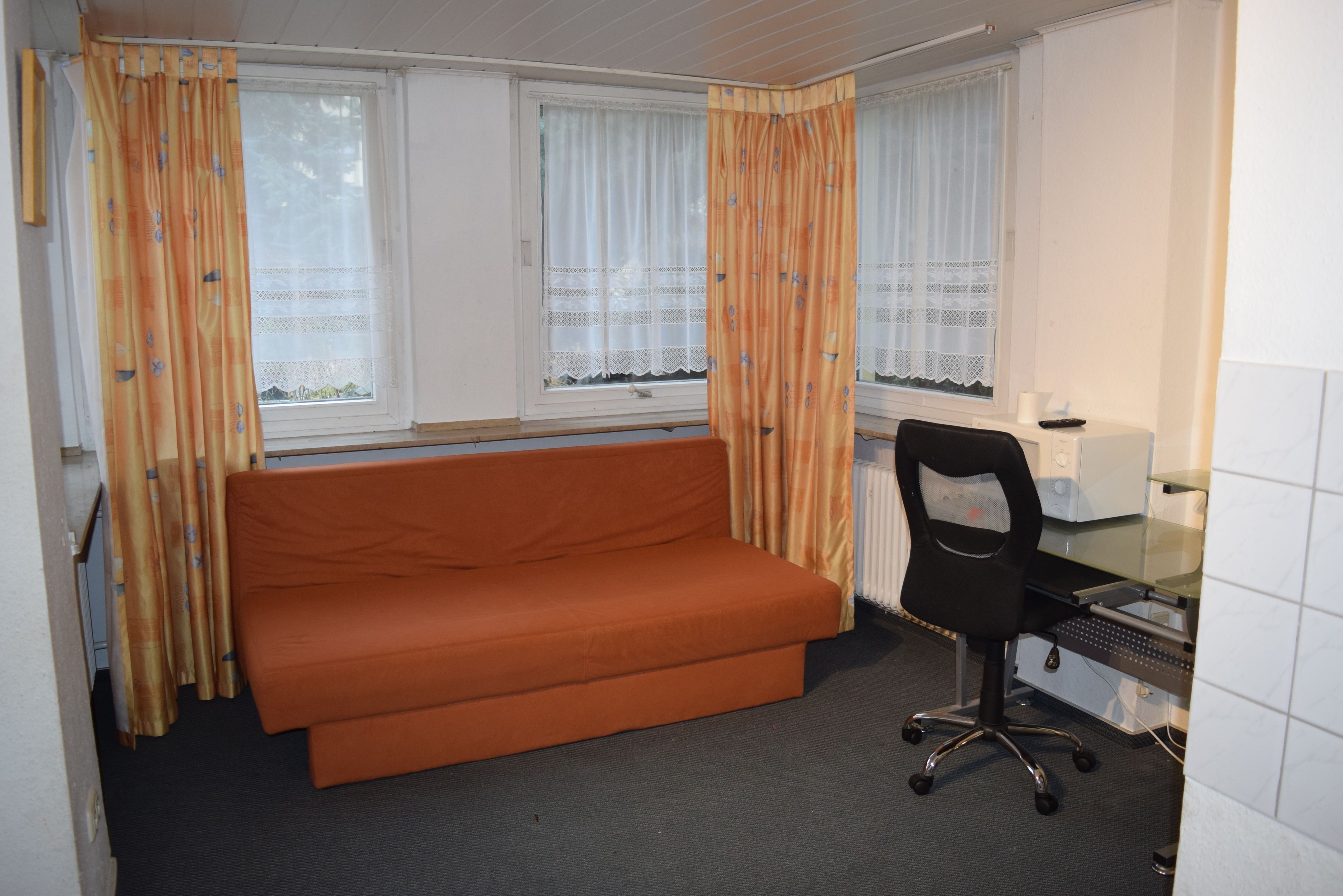 classic apartment, 1 bedroom, kitchenette | living area | flat-screen tv