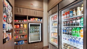 A refrigerated display case with various beverages and snacks. - Residence Inn by Marriott San Angelo (San Angelo)
