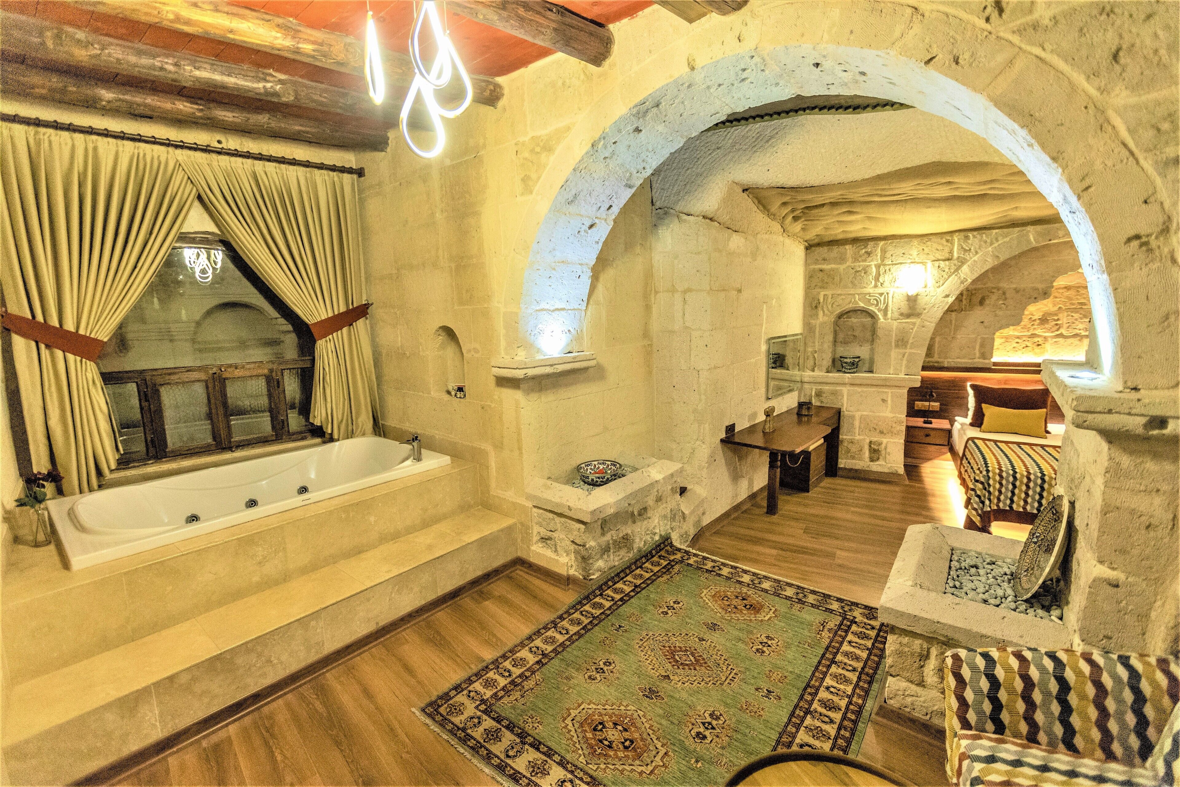 king suite with turkish bath | 1 bedroom, egyptian cotton sheets, premium bedding, free minibar items
