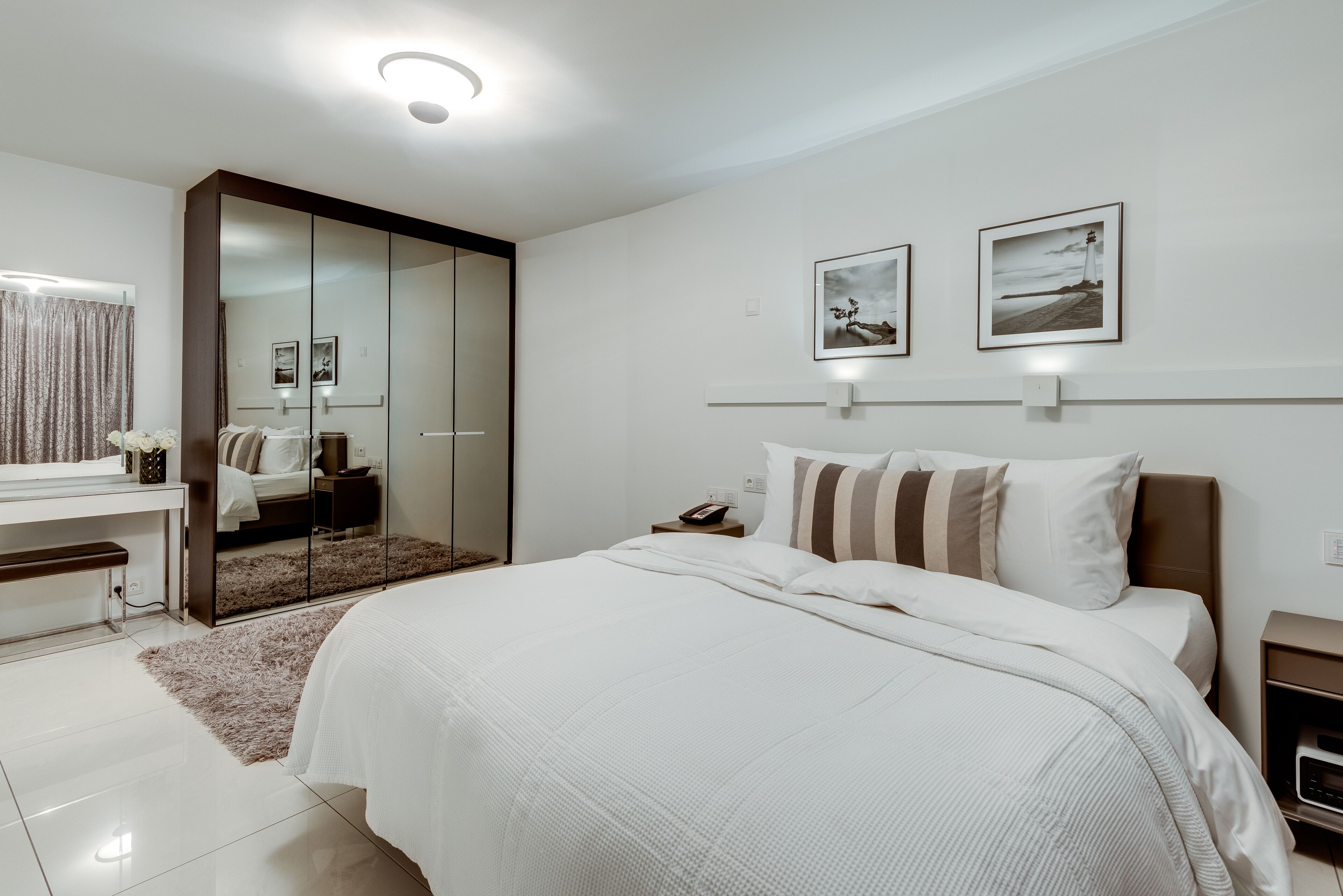 Penthouse, 2 Bedrooms, Balcony | Premium bedding, down comforters, minibar, in-room safe