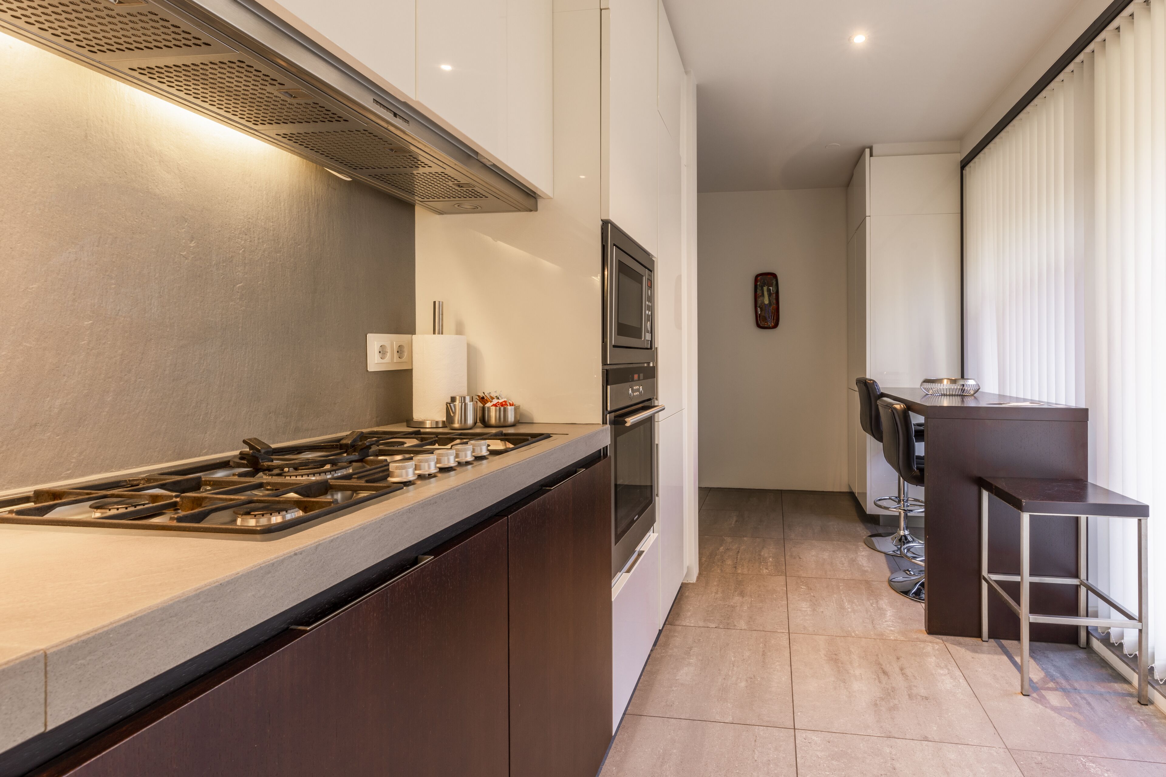 Standard Suite, 2 Bedrooms, Balcony | Private kitchen | Espresso maker, coffee/tea maker, full-sized fridge, microwave