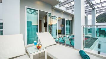 Honeymoon Pool Suite | Terrasse/Patio