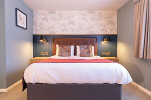 King Room | Escritorio, espacio para trabajar con un portátil, cortinas opacas