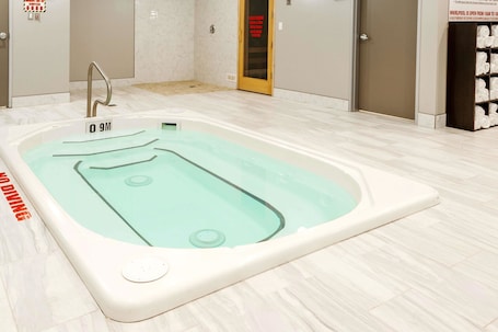 Indoor spa tub. Ramada by Wyndham Moose Jaw