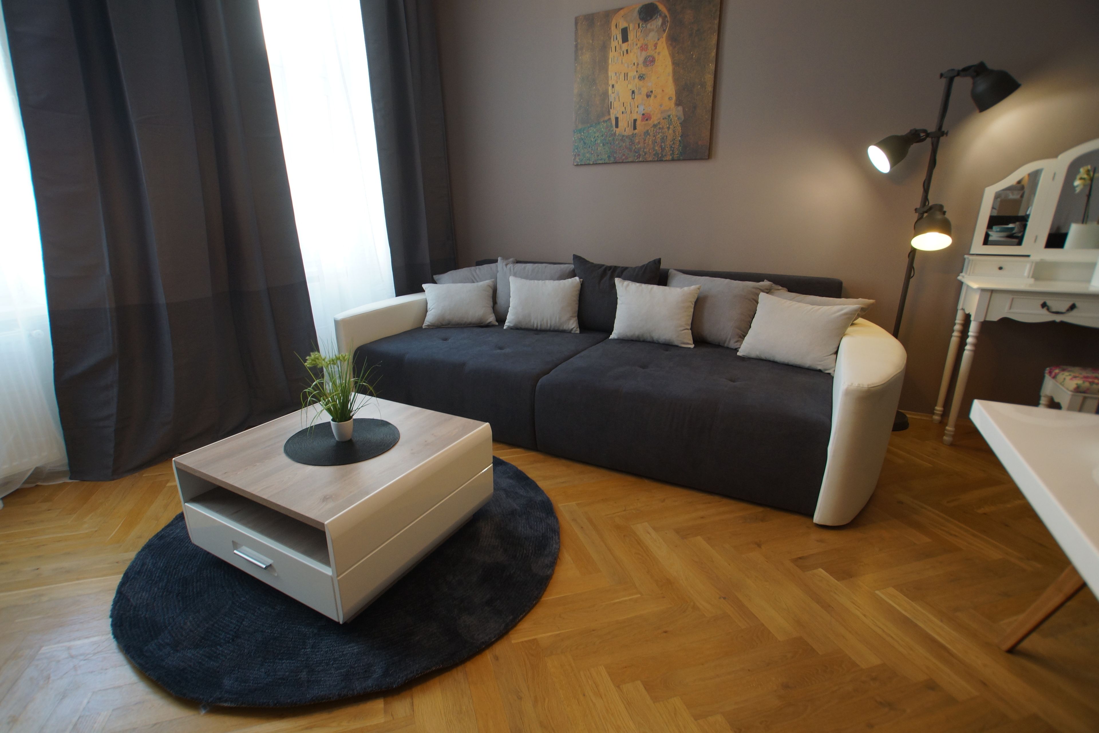 Design Apartment | Premium bedding, down duvets, individually decorated