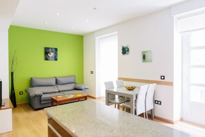 Standard Apartment, 2 Bedrooms (1) | Living area | Plasma TV, DVD player - Apartamentos Tito San Agustín (Alicante)
