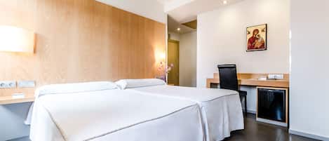 Minibar, desk, blackout curtains, soundproofing