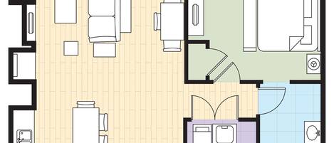 3 Schlafzimmer, Bügeleisen/Bügelbrett, kostenloses WLAN, Bettwäsche