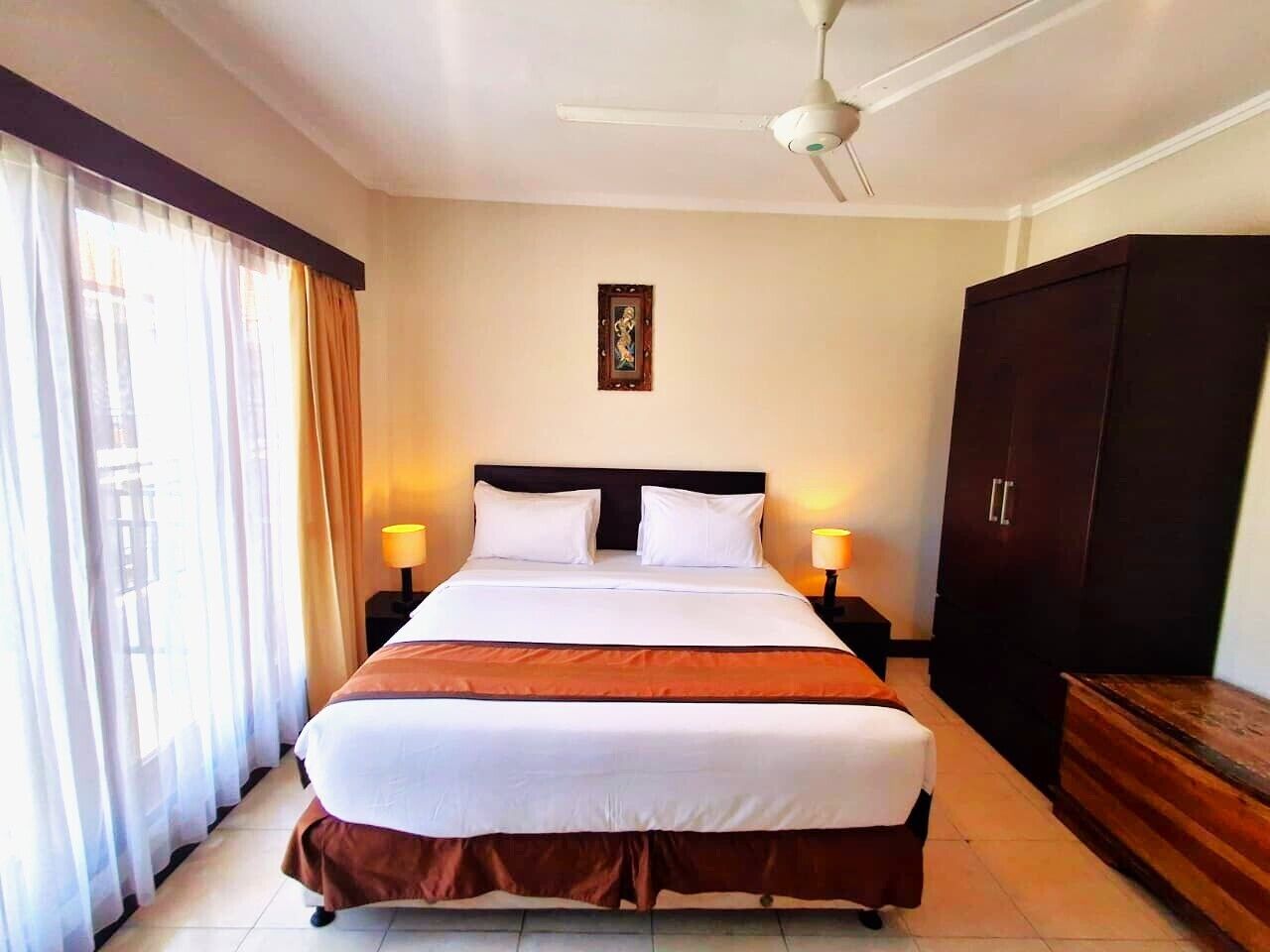 In-room safe, blackout drapes, free WiFi, bed sheets