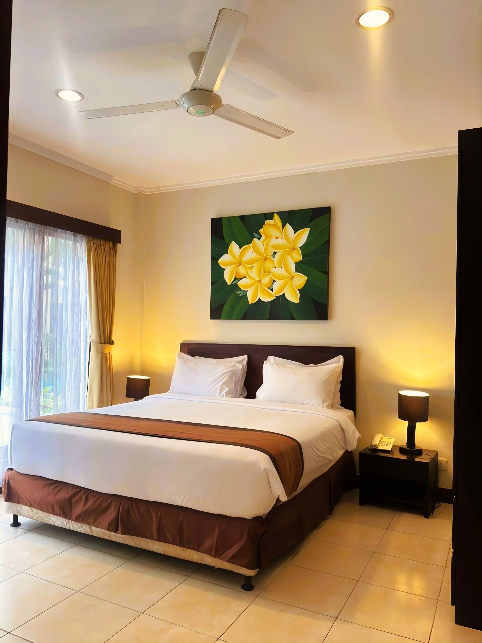 Appartement Deluxe, 2 chambres | Minibar, coffres-forts dans les chambres, rideaux occultants