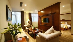 Suite, City View | 1 bedroom, minibar, in-room safe, iron/ironing board