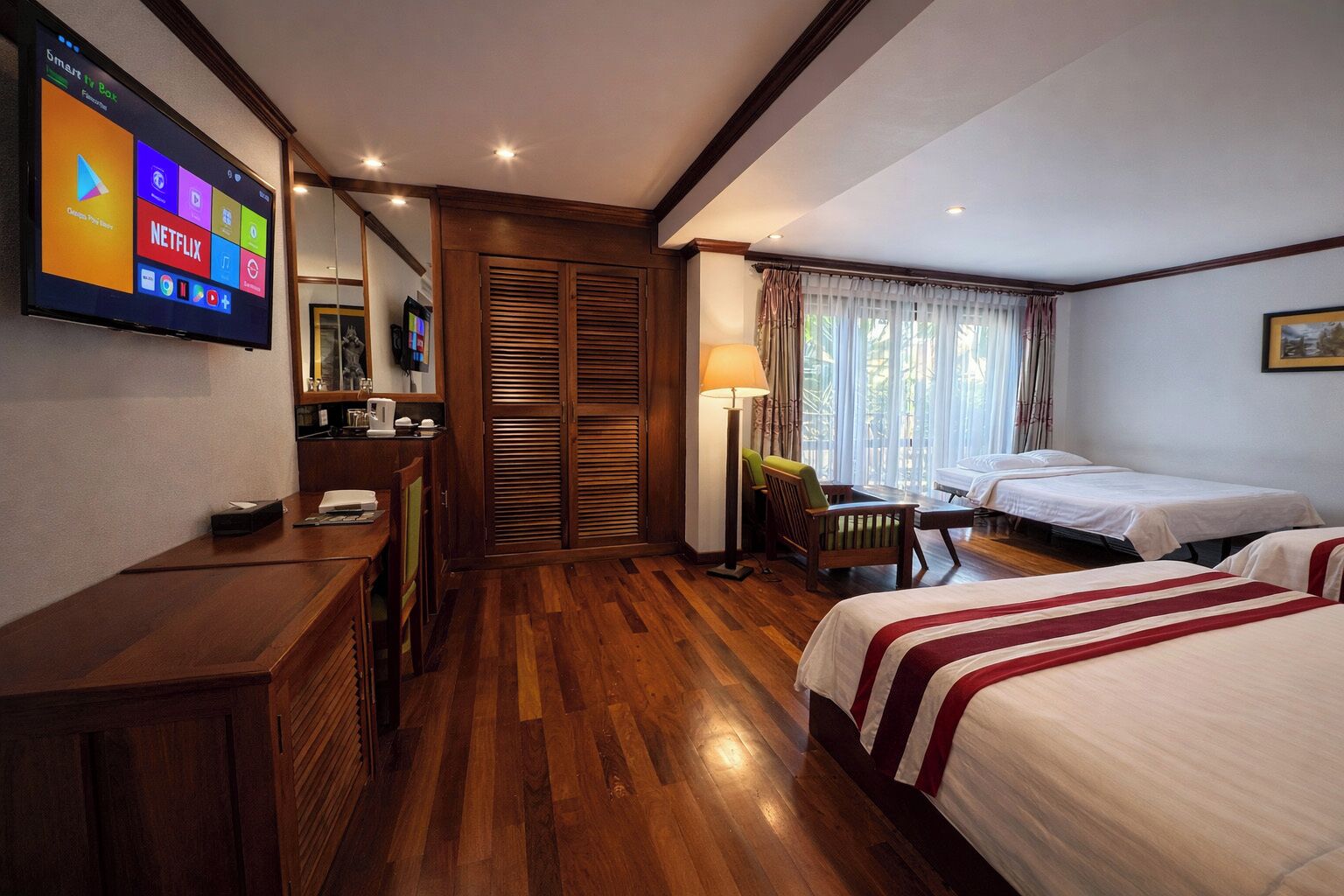 Family - Balcony | 1 quarto, edredons de pluma, frigobar, cofres nos quartos