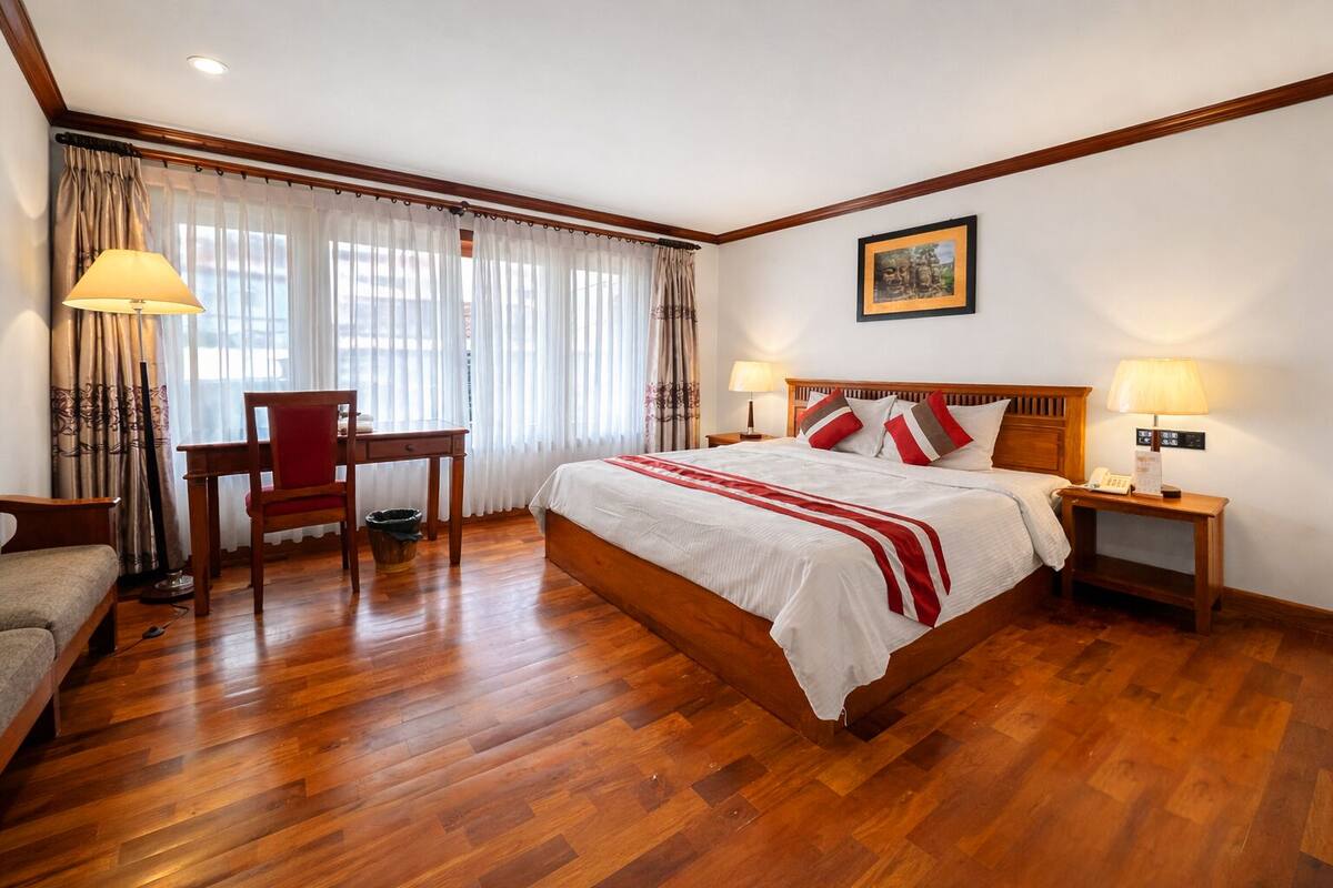 Studio, quang cảnh thành phố | 1 phòng ngủ, chăn bông, minibar, két bảo mật tại phòng 