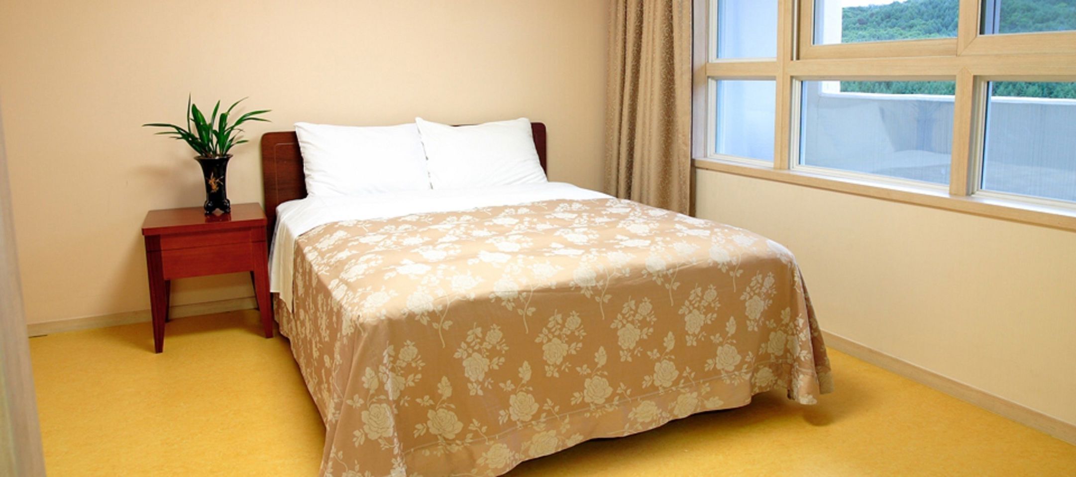 1 bedroom, bed sheets