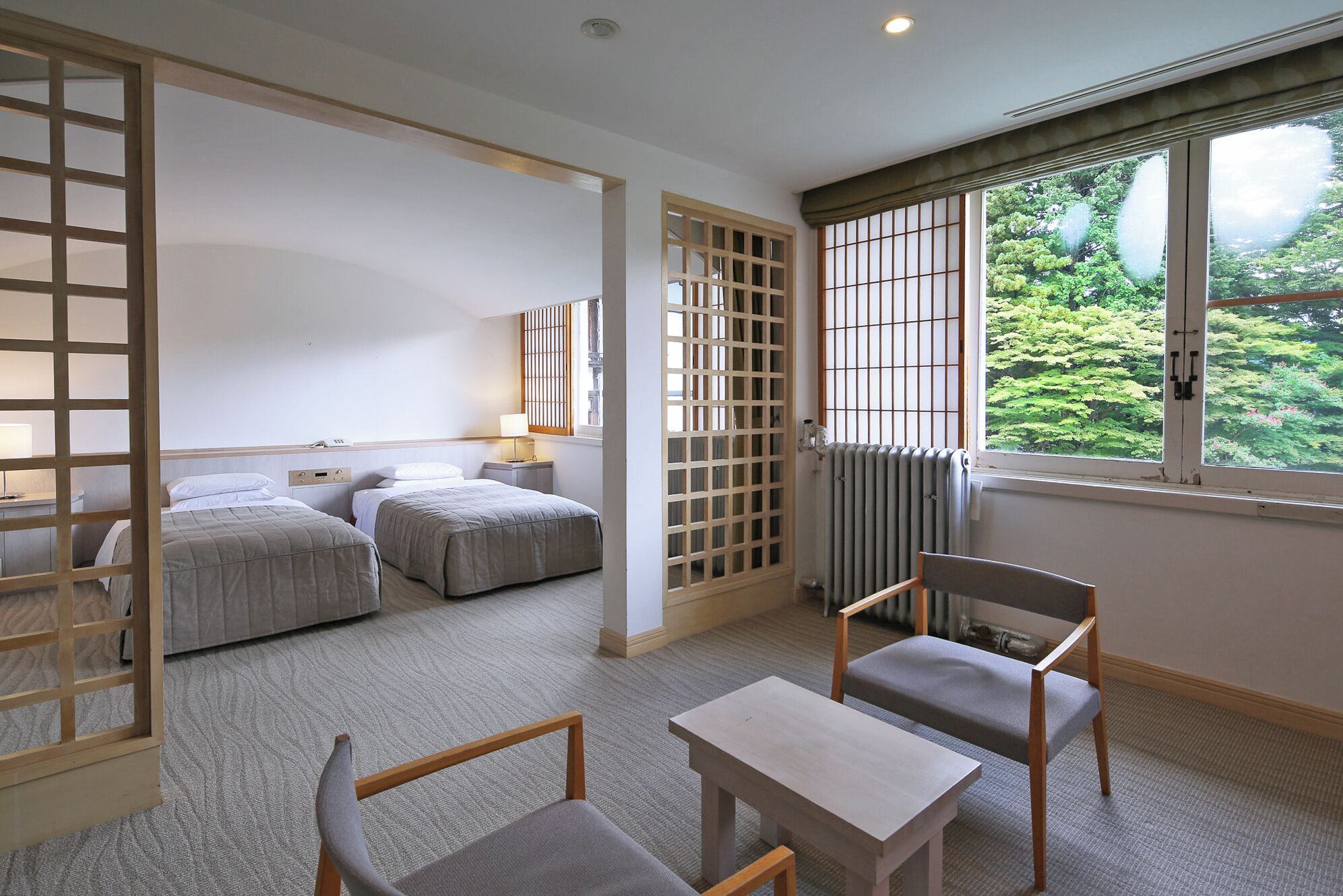 Deluxe Twin Room, Non Smoking | Desk, cots/infant beds, free WiFi, bed sheets