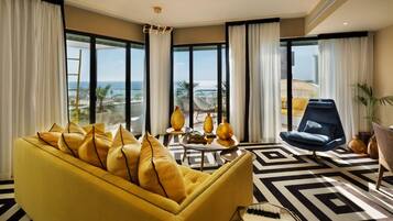 Penthouse, Hot Tub, Partial Sea View (Studio)