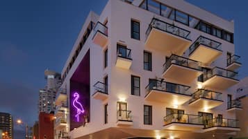 Front of property - evening/night