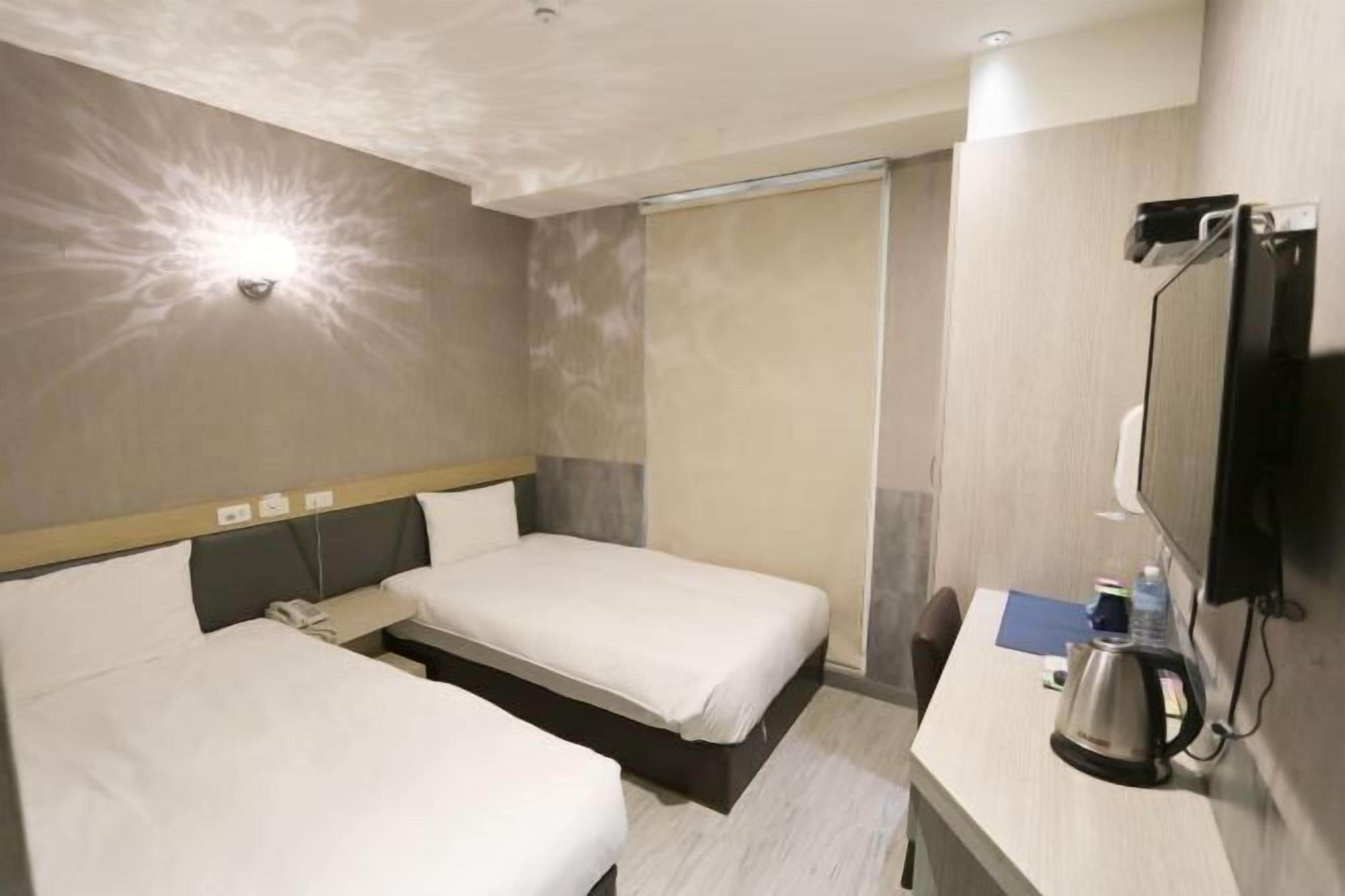 Down comforters, free WiFi, bed sheets