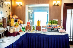 Gratis frukostbuffé varje dag 