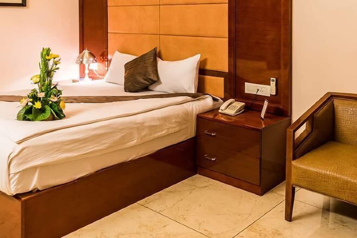 Ropa de cama de alta calidad y minibar