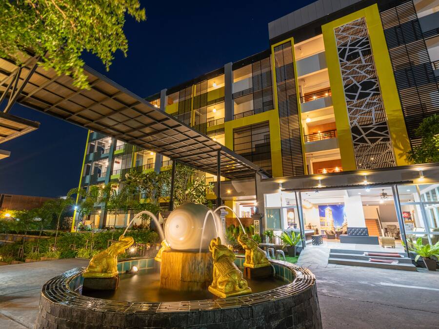 Fachada de la propiedad