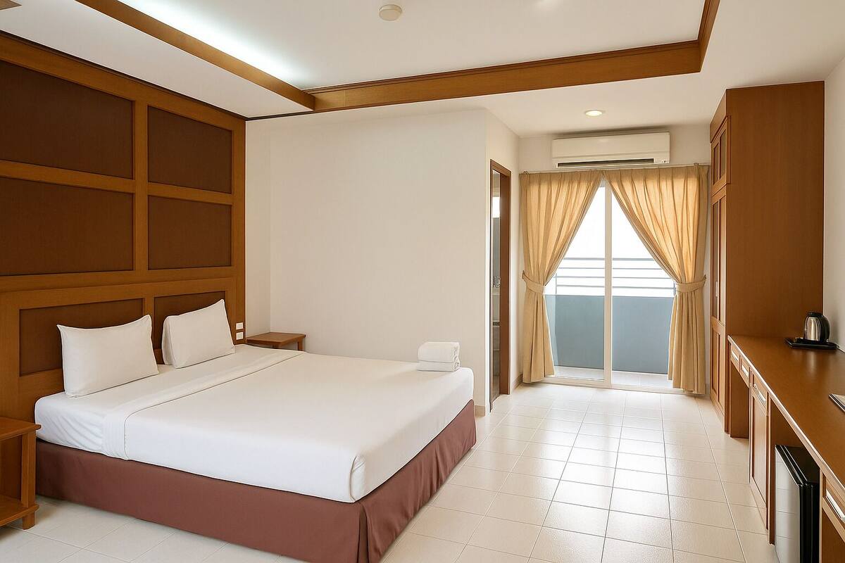 Deluxe Double Room | Desk, laptop workspace, blackout drapes, WiFi (free)