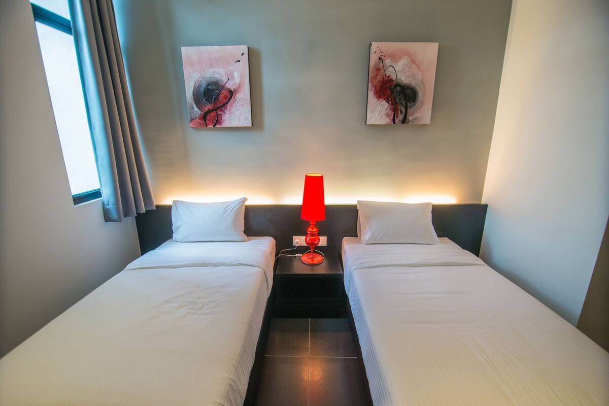 Habitación Deluxe con 2 camas individuales | Wifi gratis