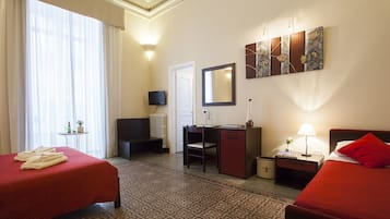 Superior Double Room | Minibar, in-room safe, desk, blackout drapes