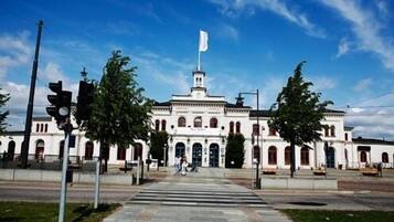 EntrĂ©e de lâhĂ©bergement