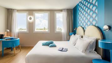 Studio double | Coffres-forts dans les chambres, bureau, chambres insonorisées