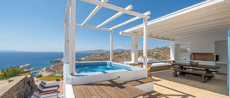 Executive Villa, 2 Bedrooms, Jetted Tub, Sea View (Outdoor) | Exterior