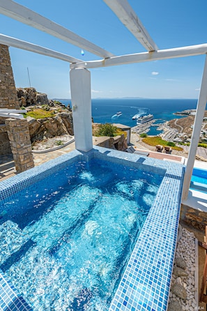 Villa Exécutive, 2 chambres, baignoire à jets, vue mer (Outdoor) | Équipements de la chambre