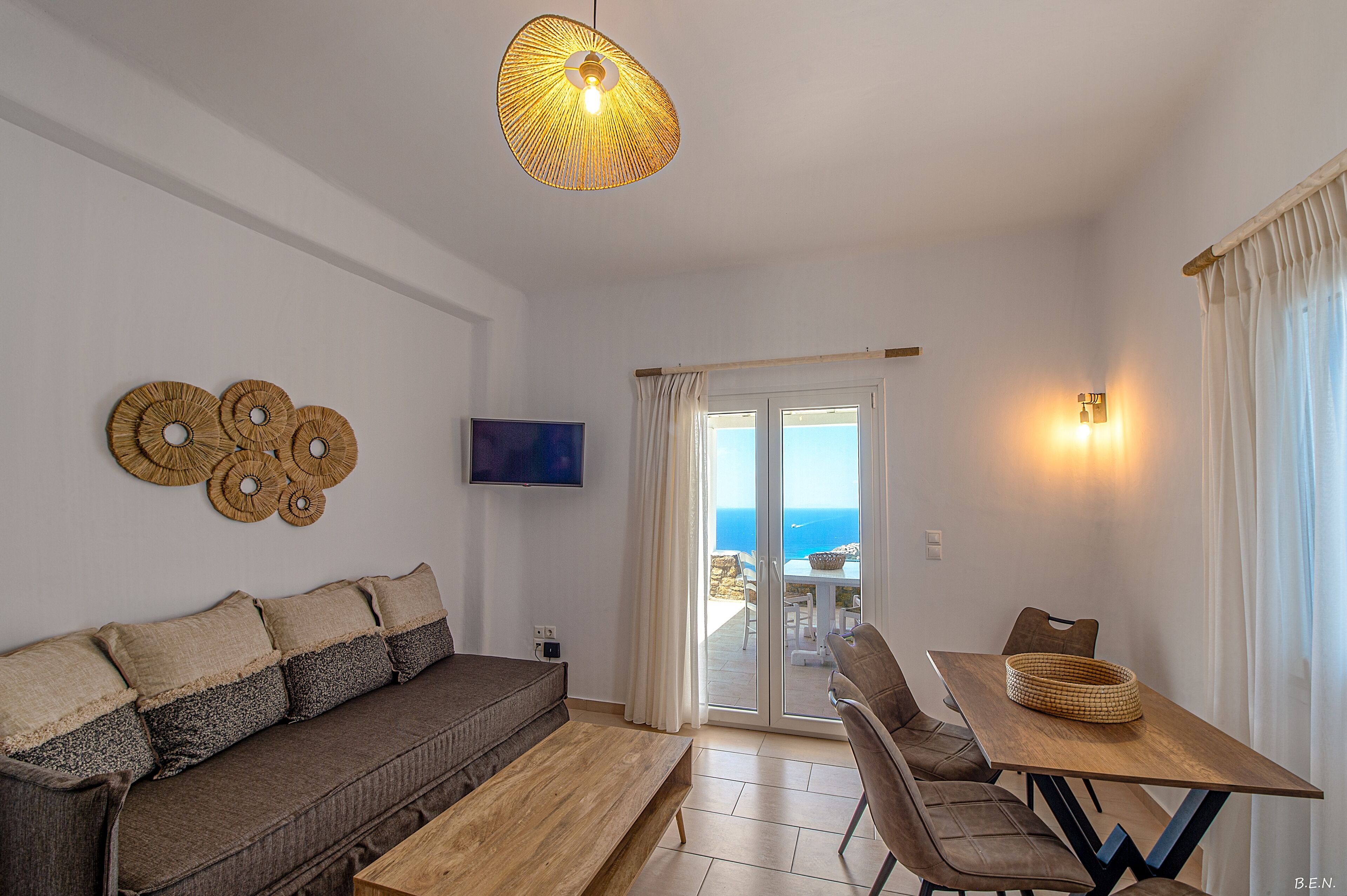 Villa ejecutiva, 2 habitaciones, alberca privada, frente al océano | Vista a la ciudad