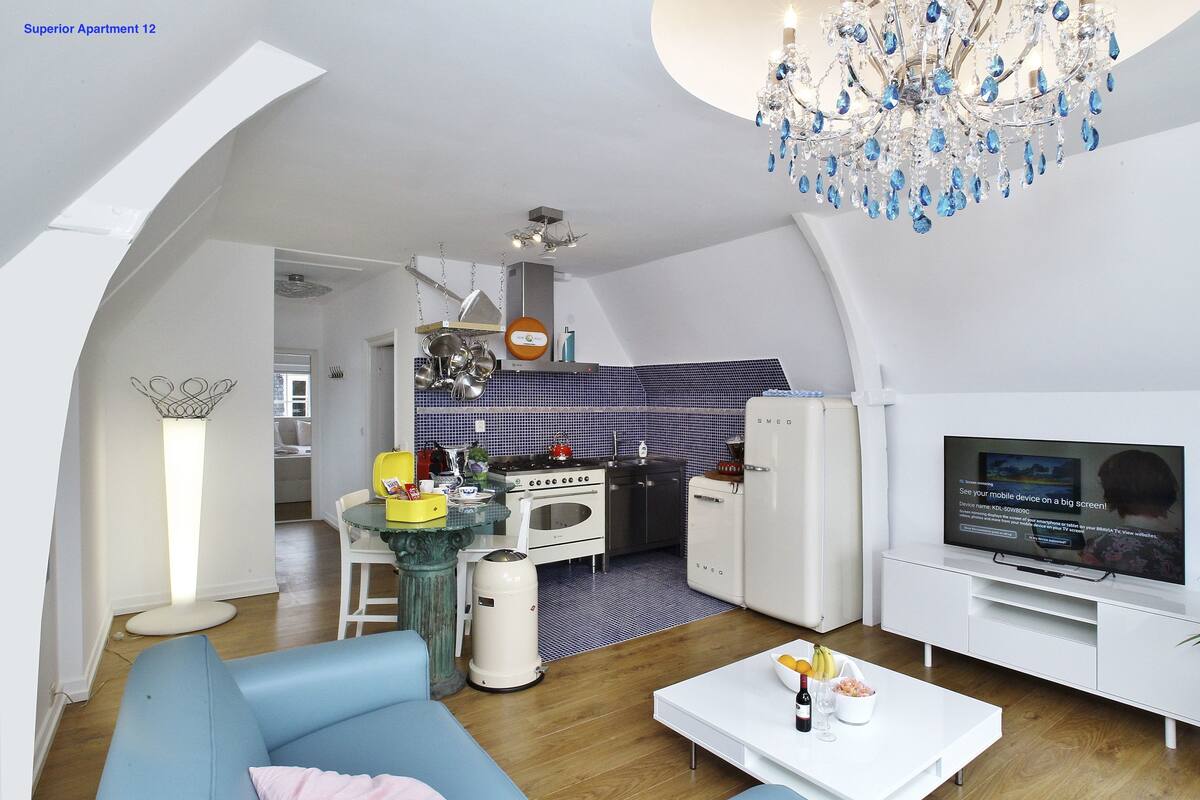 Apartamento superior ( 28/A) | Área de estar