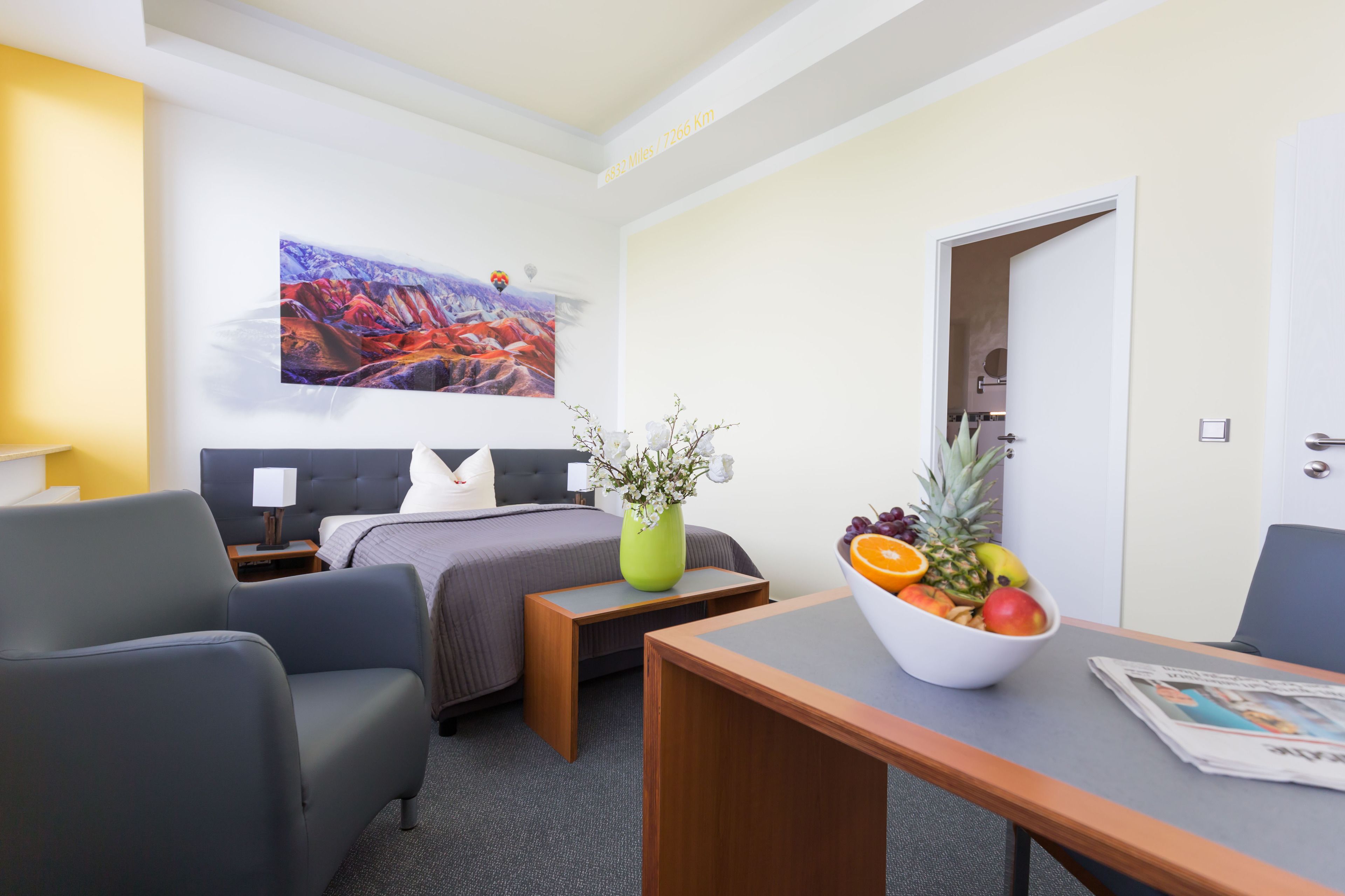 comfort single room | in-room safe, desk, soundproofing, cots/infant beds