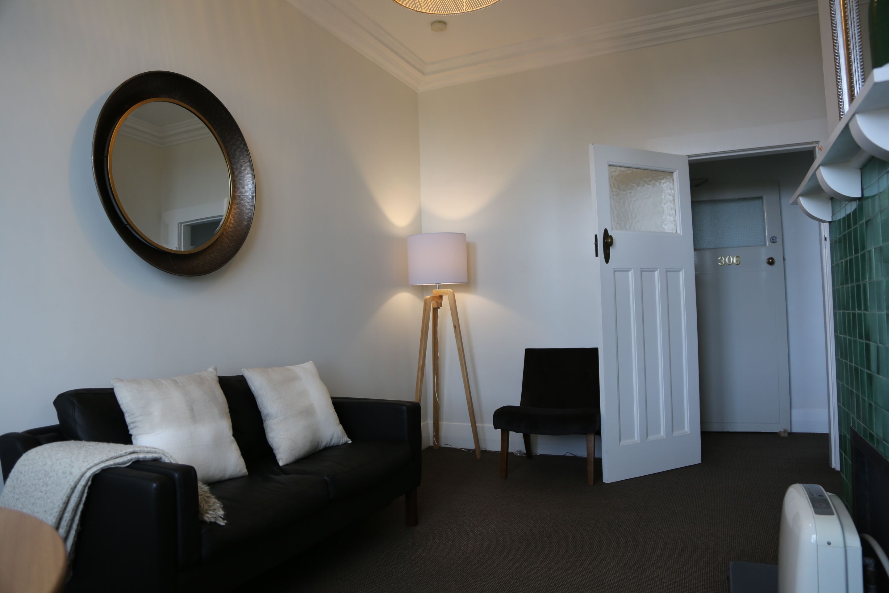 apartment, 1 bedroom, partial sea view | living area | flat-screen tv