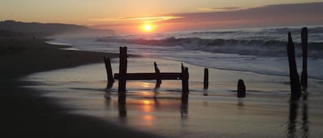 Una playa cerca