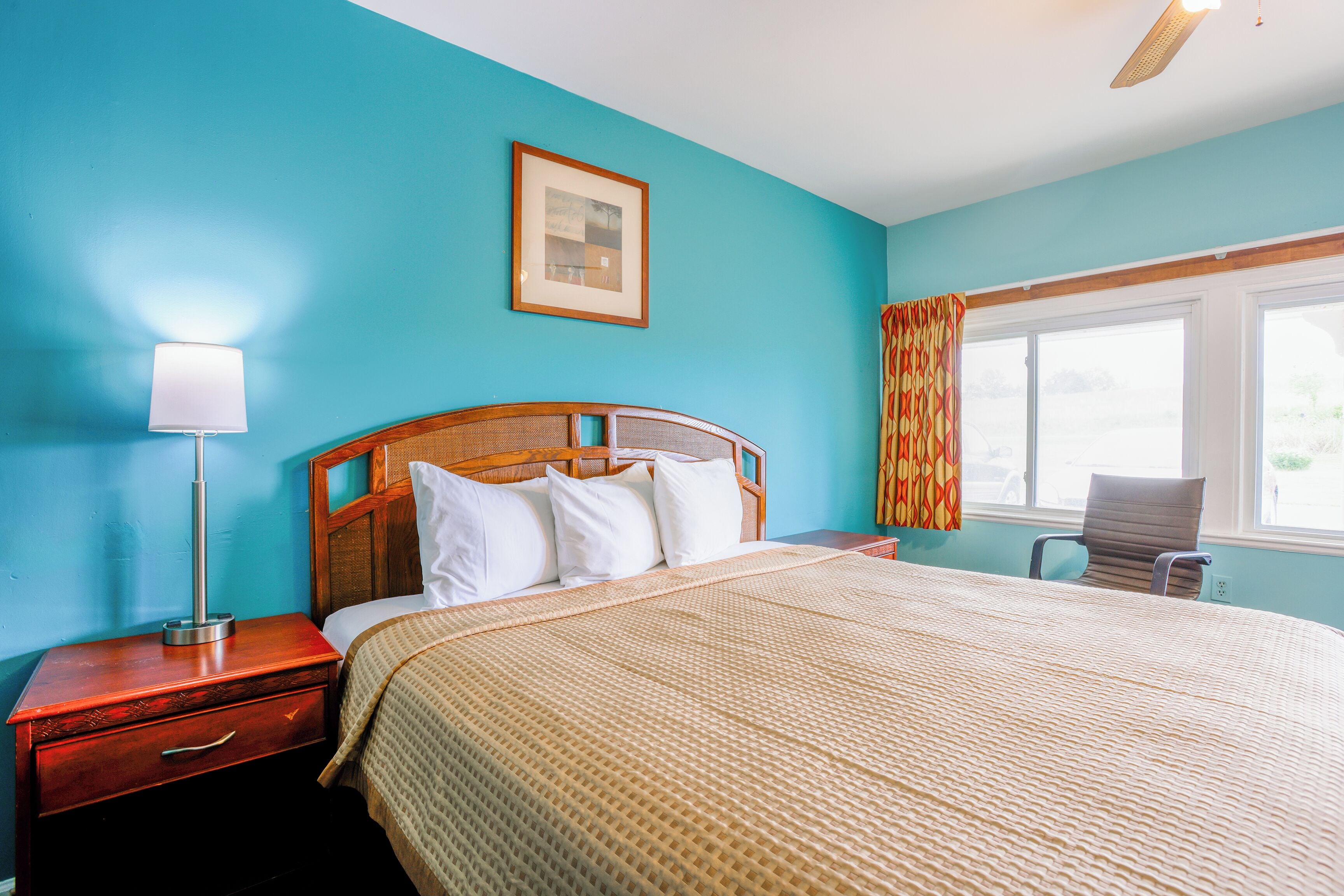 Værelse - 1 kingsize-seng - ikke-ryger | Skrivebord, strygejern/strygebræt, gratis Wi-Fi, sengetøj