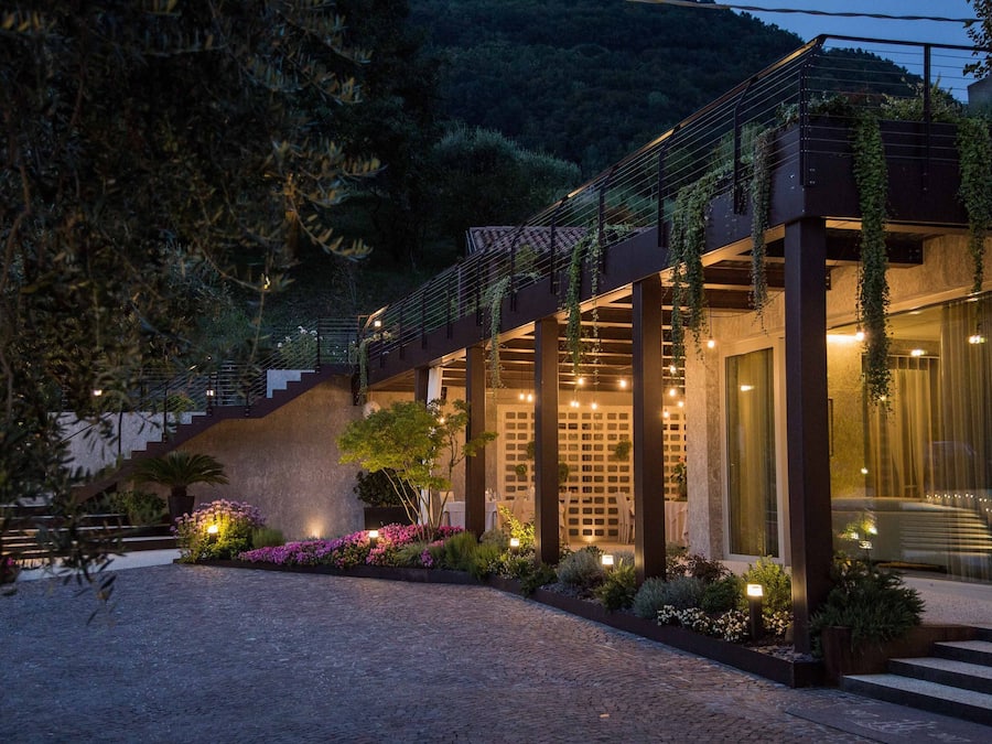 Front of property - evening/night