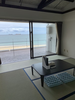 Vierbettzimmer, Nichtraucher, Meerblick | Strand-/Meerblick