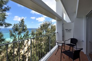 Family Room, Non Smoking | Balcony view - On The Beach Lue (Motobu)