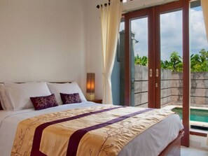 Soundproofing, bed sheets - Villa Dencarik (Banjar)