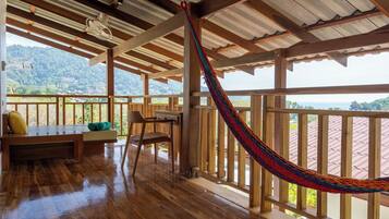 Alama Pool Villa | Living area | 32-inch flat-screen TV with cable channels