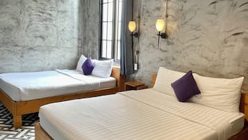 Family Twin Room | Minibar, desk, soundproofing, free WiFi