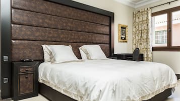 Apartamento de lujo, 1 habitación | 1 dormitorio, sábanas de algodón egipcio, ropa de cama de alta calidad