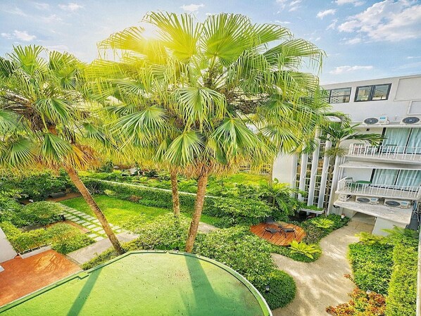 Fachada de la propiedad