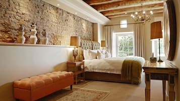 4 bedrooms, minibar, in-room safe, individually decorated
